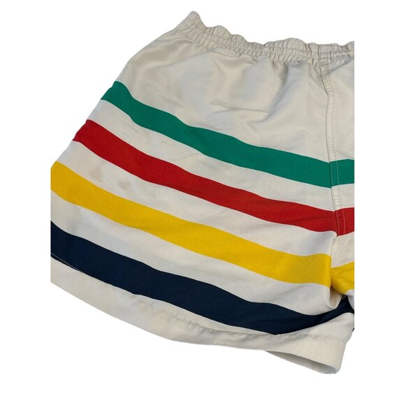 Chubbies USA Swim Trunks Shorts Men’s Large L Rainbow Stripe Retro Board Shorts - Picture 5 of 5